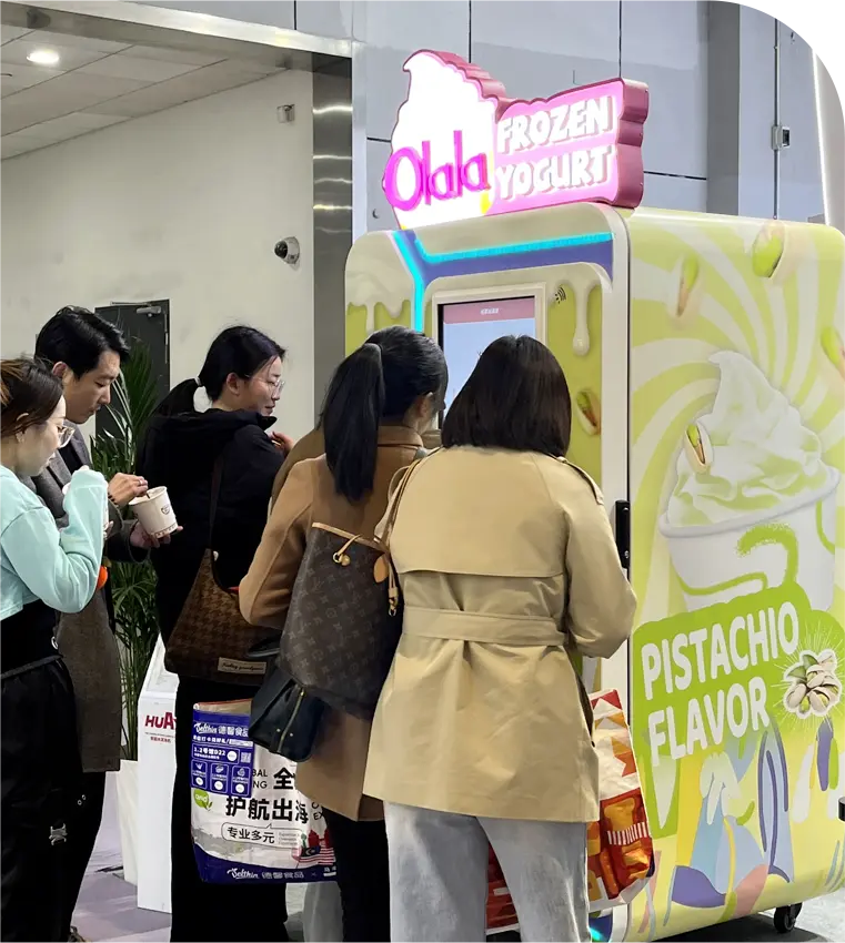 Distributore automatico di gelato Huaxin