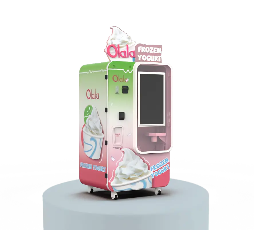 Dettaglio distributore automatico Olala