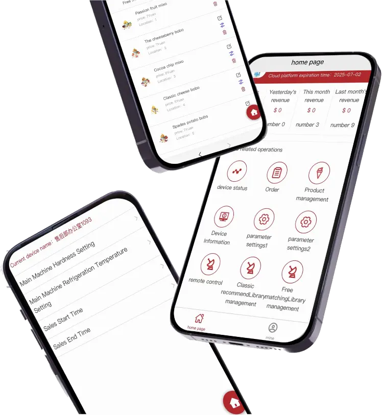 Desktop Mini ice cream vending machines