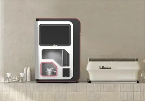 Desktop ice cream vending machines