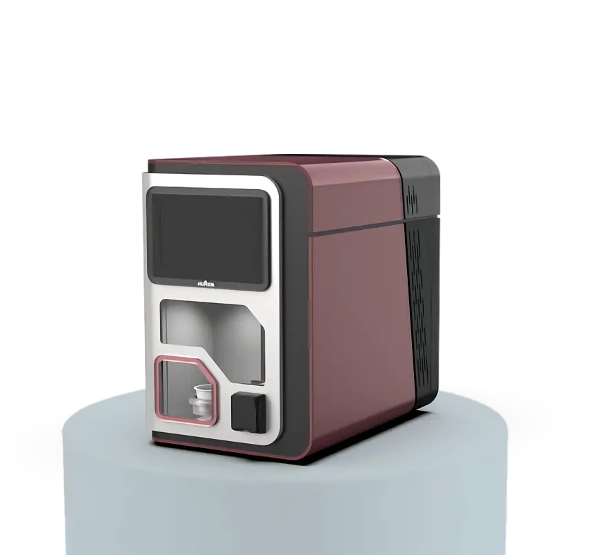 Funzionamento distributore automatico di gelato