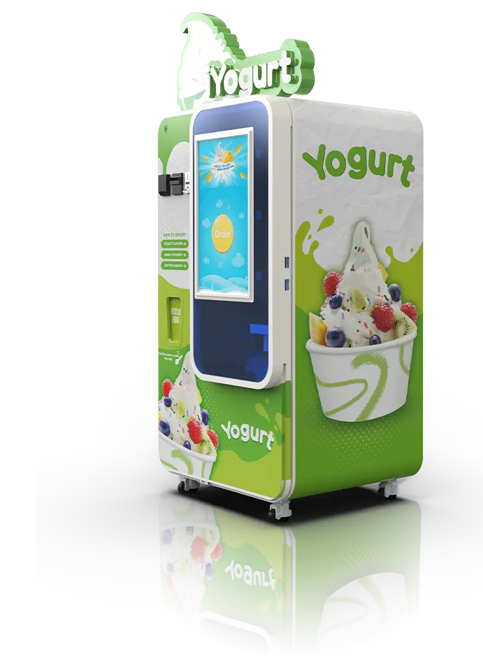 Huaxin automatic ice cream machine