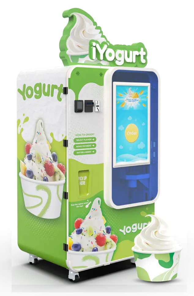 iyogurt ice cream vending machine