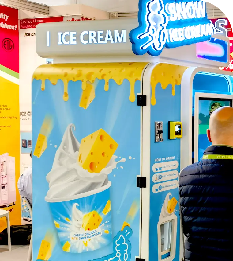 XXH ice cream machine overview