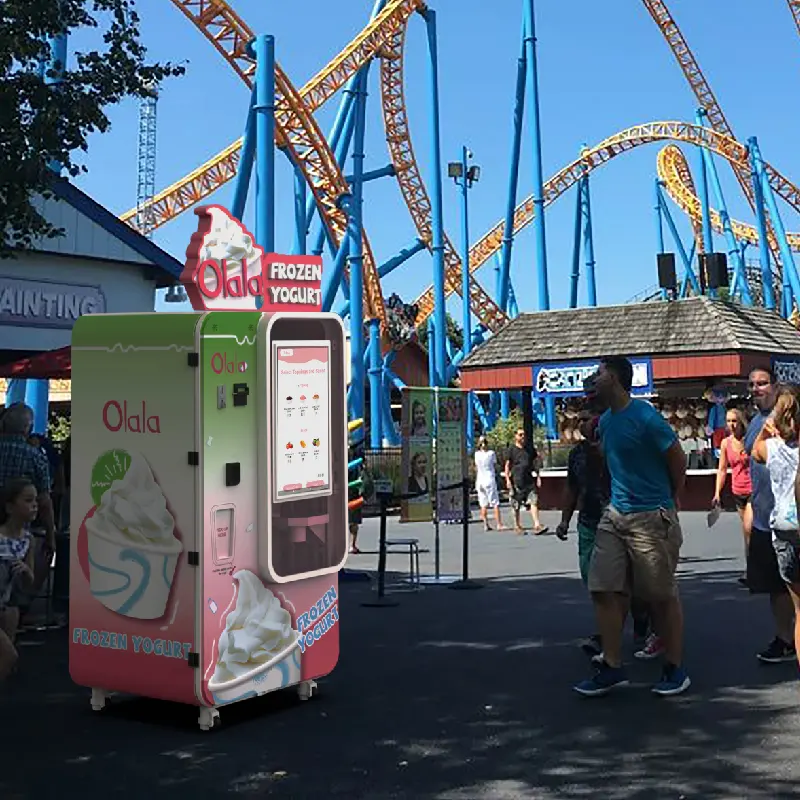 Olala Fully Automatic Commercial Ice Cream Machine - High Efficiency & Intelligent Operation_0