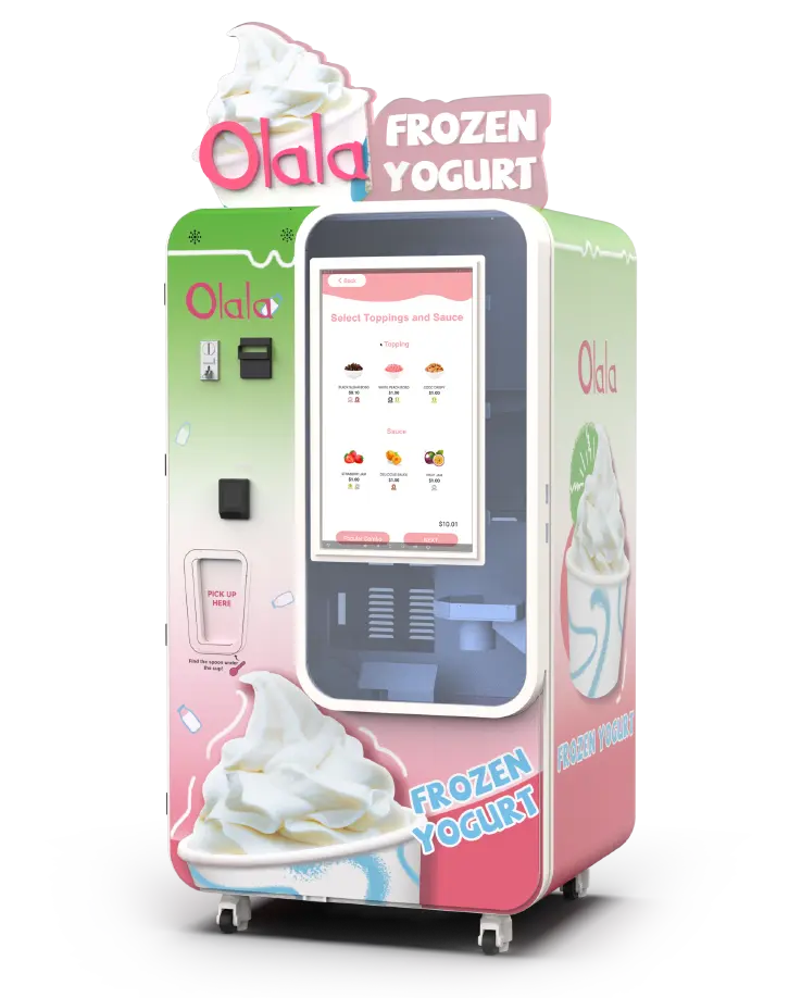 Olala Fully Automatic Commercial Ice Cream Machine - High Efficiency & Intelligent Operation_1