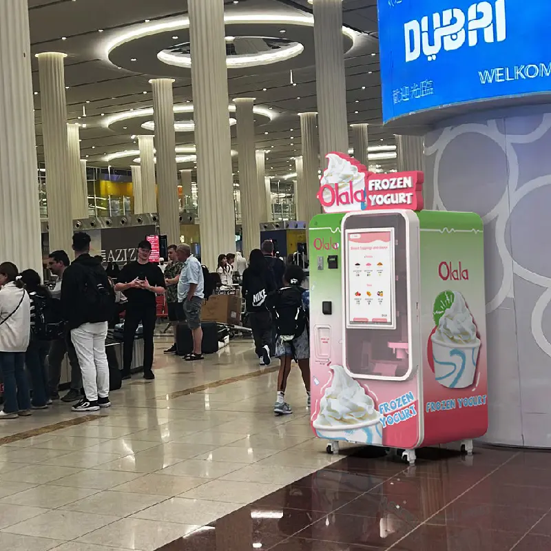 Olala Fully Automatic Commercial Ice Cream Machine - High Efficiency & Intelligent Operation_2