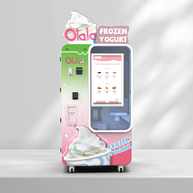 Olala Fully Automatic Commercial Ice Cream Machine - High Efficiency & Intelligent Operation_4