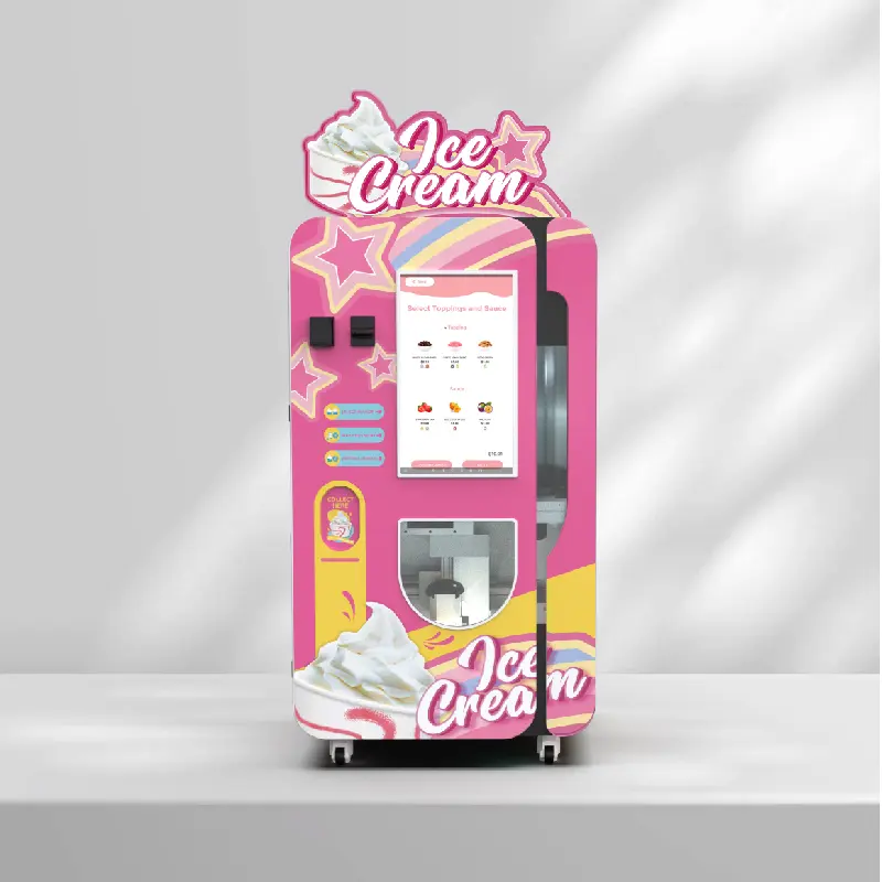 B84 Fully Automatic Intelligent Ice Cream Vending Machine - 24-Hour Unattended Operation_4
