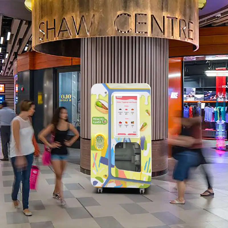 B85 Ice Cream Vending Machine | 15s Automatic Dispensing_2