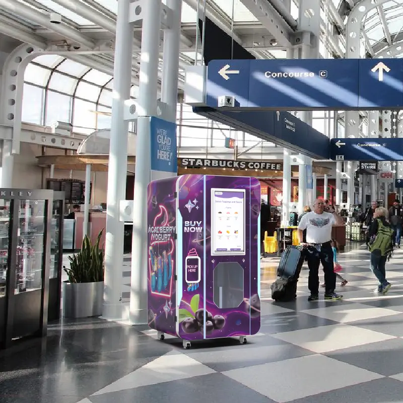 B86 Fully Automatic Intelligent Ice Cream Vending Machine | 59 Customizable Flavors| Supports Custom_2