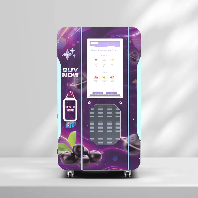 B86 Fully Automatic Intelligent Ice Cream Vending Machine | 59 Customizable Flavors| Supports Custom_1