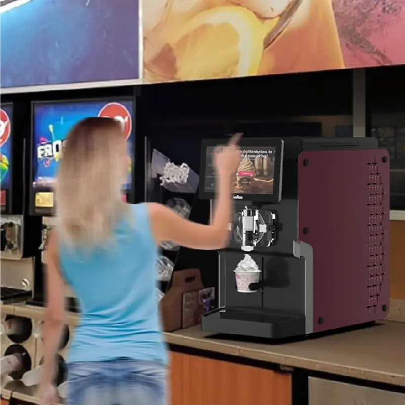 Easy 7 Fully Automatic Ice Cream Machine | Smart Pattern | Energy Efficient | Remote Control | Comme_2