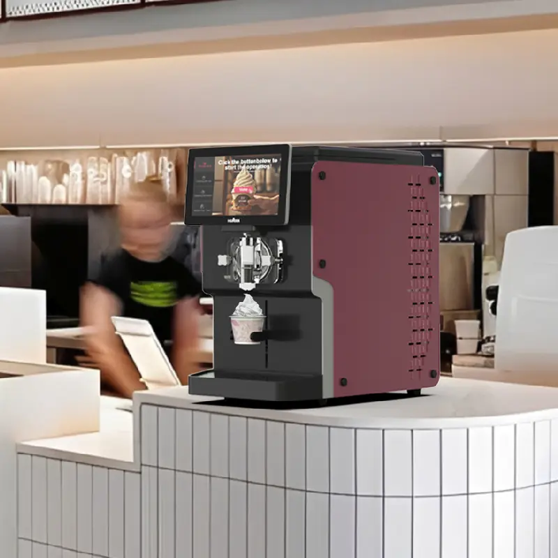 Easy 7 Fully Automatic Ice Cream Machine | Smart Pattern | Energy Efficient | Remote Control | Comme_0