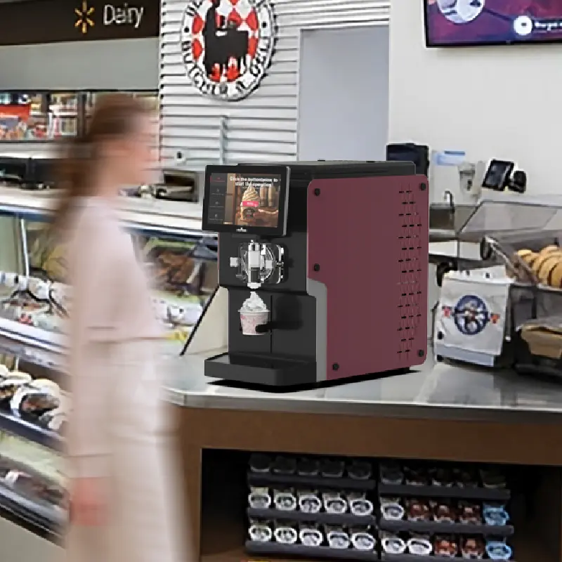 Easy 7 Fully Automatic Ice Cream Machine | Smart Pattern | Energy Efficient | Remote Control | Comme_3