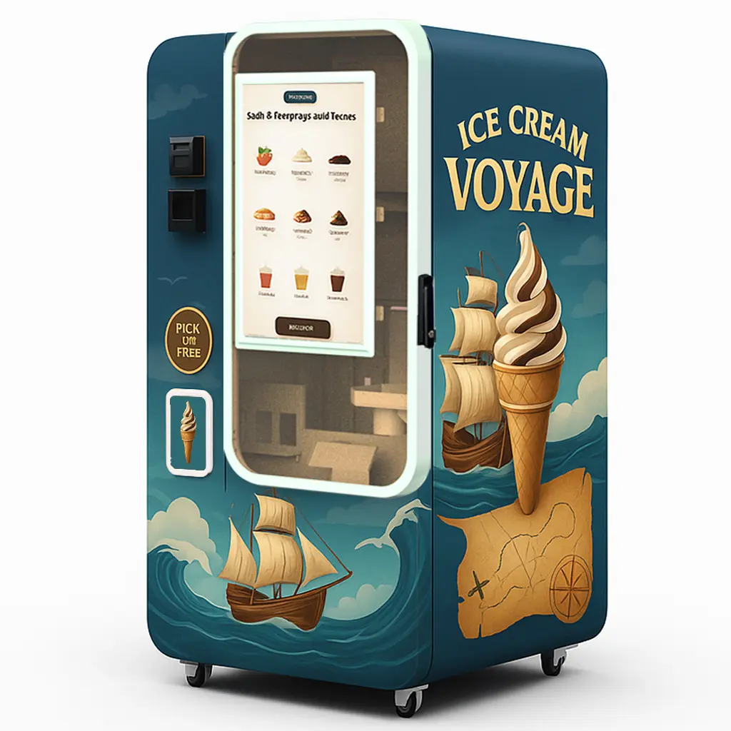 Smart Yogurt Robot: Fully Automatic 24/7 Yogurt Vending Machine