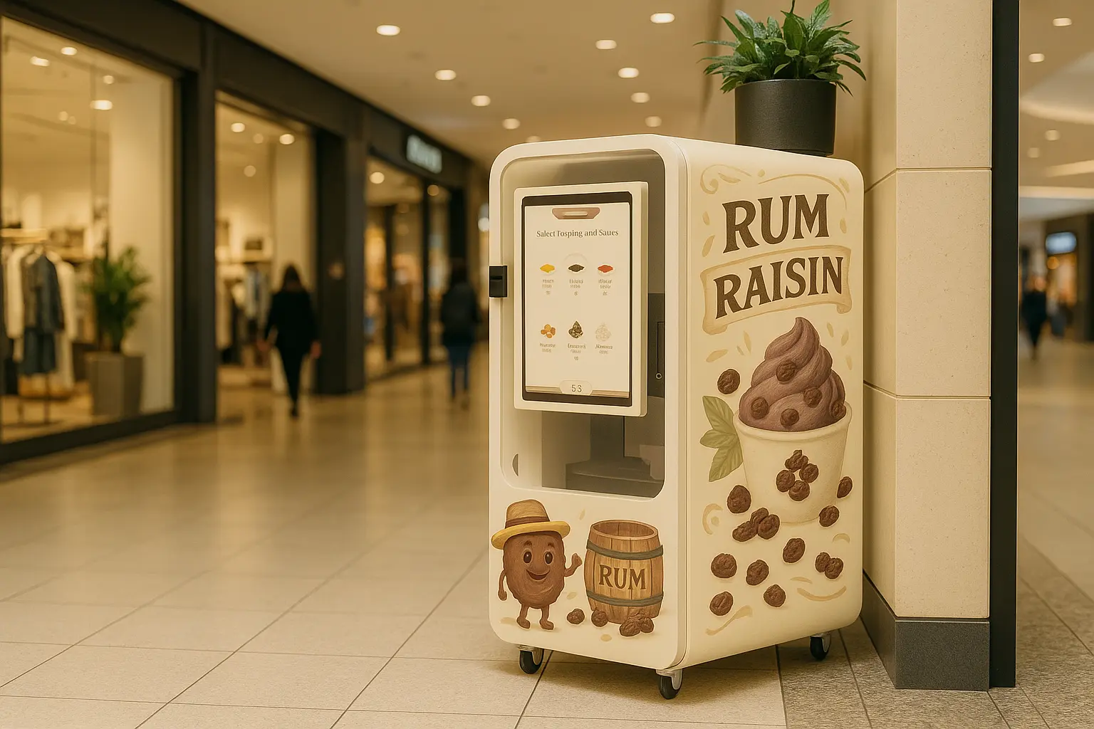Smart Yogurt Robot: Fully Automatic 24/7 Yogurt Vending Machine