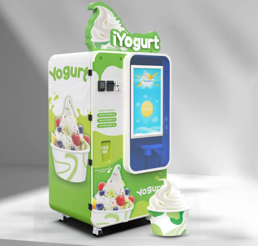 Durable Reliable User Friendly Yogurt Ice Cream Machines | With 32 Inch Big Touch | Smart Technology